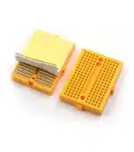 170 Tie Pin Points Mini Solderless Self-Adhesive Breadboard (Yellow) - Image 4