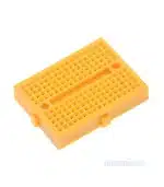 170 Tie Pin Points Mini Solderless Self-Adhesive Breadboard (Yellow)