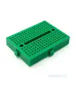 170 Tie Pin Points Mini Solderless Self-Adhesive Breadboard (Green)