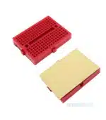 170 Tie Pin Points Mini Solderless Self-Adhesive Breadboard (Red) - Image 2