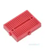 170 Tie Pin Points Mini Solderless Self-Adhesive Breadboard (Red)