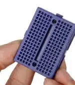 170 Tie Pin Points Mini Solderless Self-Adhesive Breadboard (Blue) - Image 3