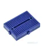 170 Tie Pin Points Mini Solderless Self-Adhesive Breadboard (Blue)
