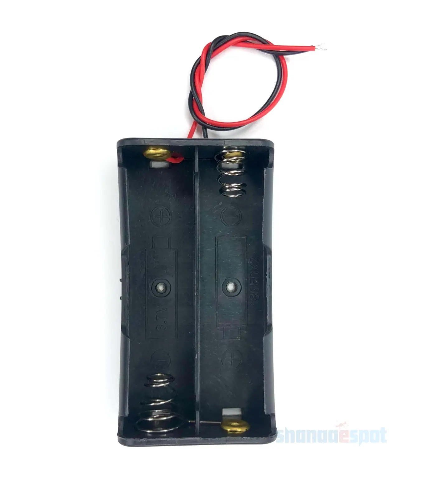 2 Cell Holder (3) 18650 Battery In-Series 2S Lithium Cell Holder - Image 1