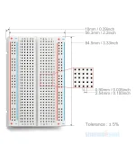 Solderless Breadboard 400 tie Point for prototyping - Image 3