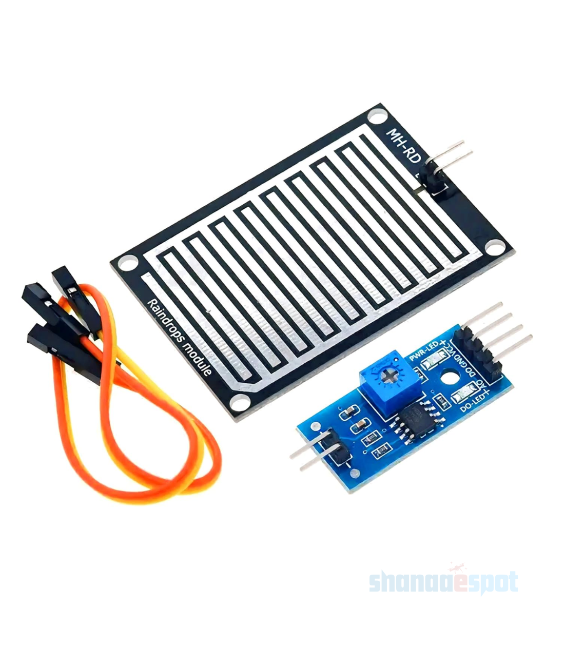 Shanaa eSpot - Raindrops Detection Sensor Module