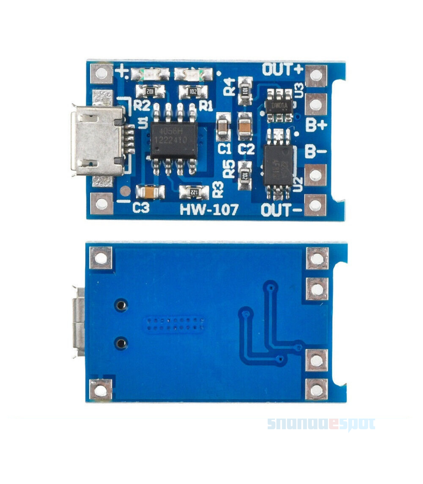 Shanaa eSpot - TP4056 Micro USB