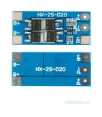 2S 20A 18650 lithium battery protection board BMS