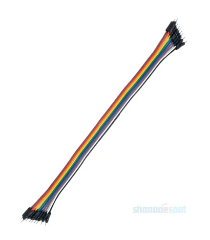 Female to Female Jumper Wires 20cm for Breadboard (Pack of 10)