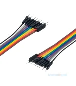 Female to Female Jumper Wires 20cm for Breadboard (Pack of 10)