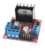 L298N motor driver module dual H-bridge board