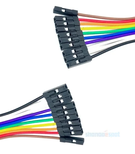 Male to Male Jumper Wires 20cm for Breadboard (Pack of 10)