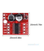 Mini L298N DC Motor Driver Module for DC Motors - Image 2
