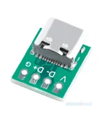 USB 3.1 Type-C 4-Pin Female Connector Breakout Board